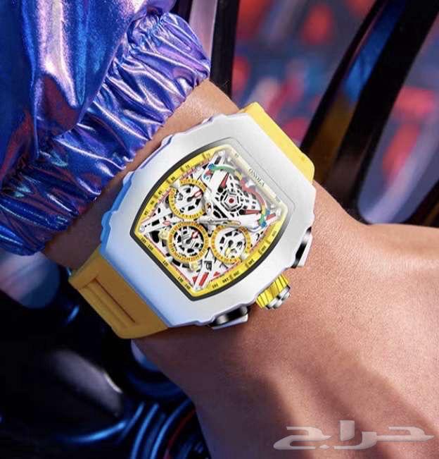 ساعه فاخره باللون الاصفر والابيض السعر 250 ريال64360856009985110