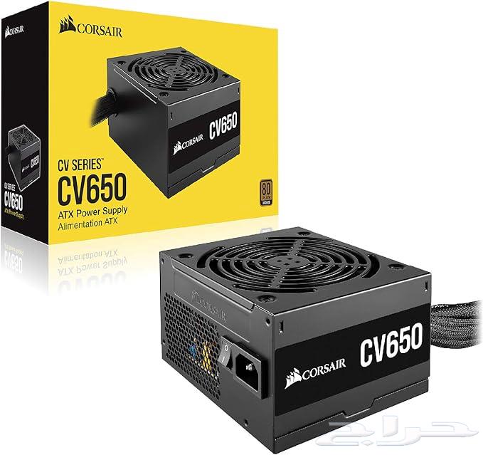 باور سبلاي   مزود طاقة Corsair CV650 650W 80  Bronze64362408853249110