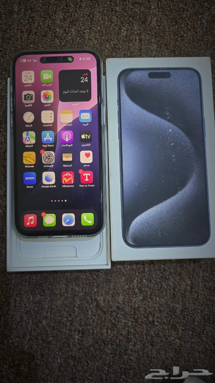 أيفون 15 برو ماكس بطارية (100)64350703798914111