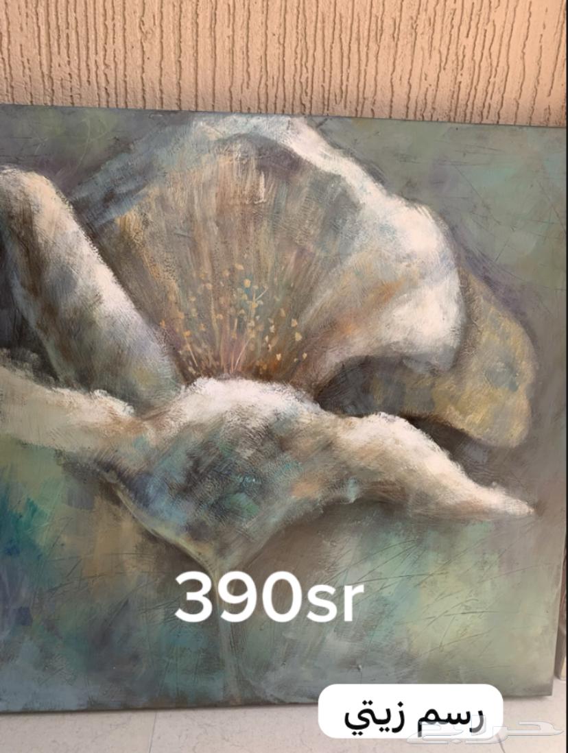 لوحات فنية رسم زيتي يدوي وطباعه64355932103555111