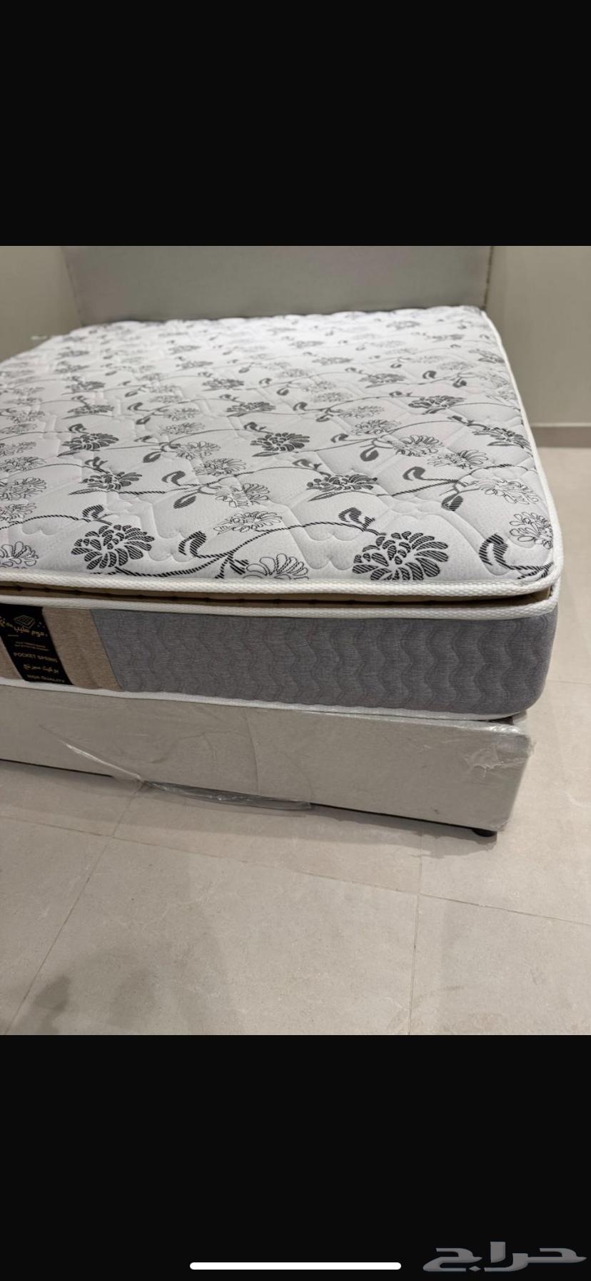 سرير بمرتبته نظيف وجديد64360681900033110