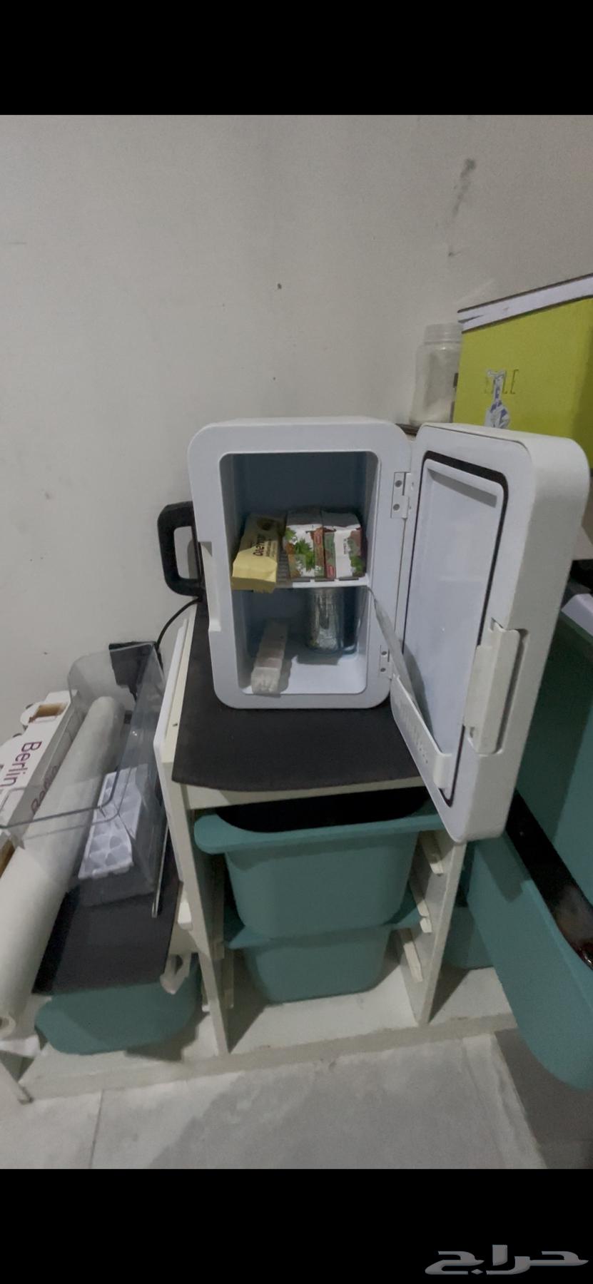ثلاجه سياره وبيت تعمل بولاعةالسياره وكهرب بيت صغيره64503308613123112