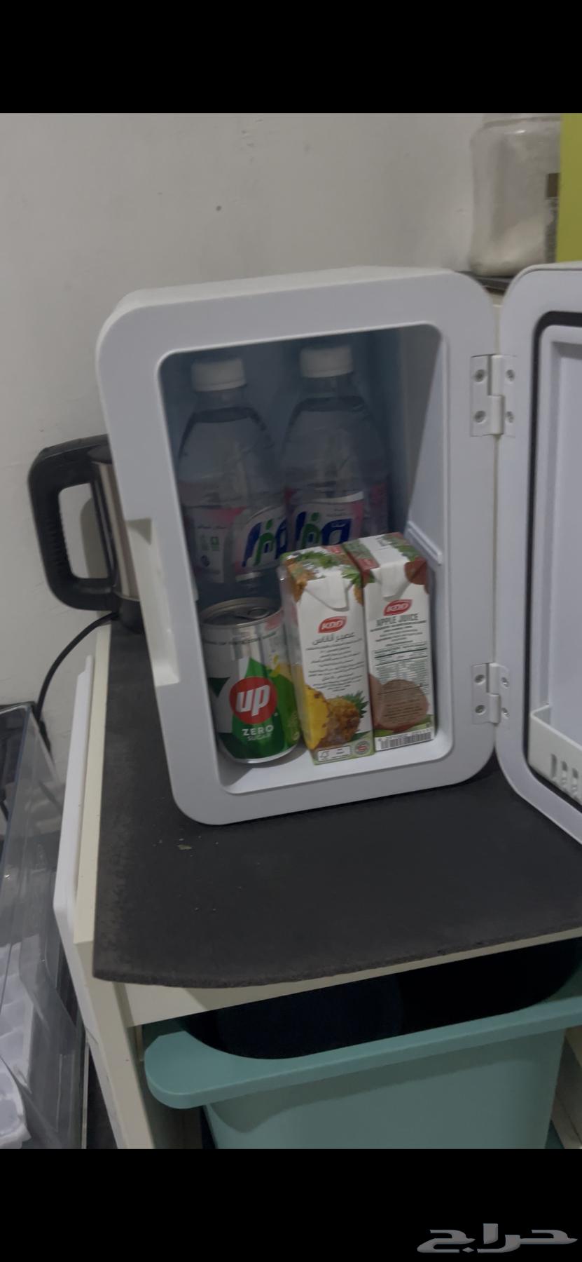 ثلاجه سياره وبيت تعمل بولاعةالسياره وكهرب بيت صغيره64503308613123110