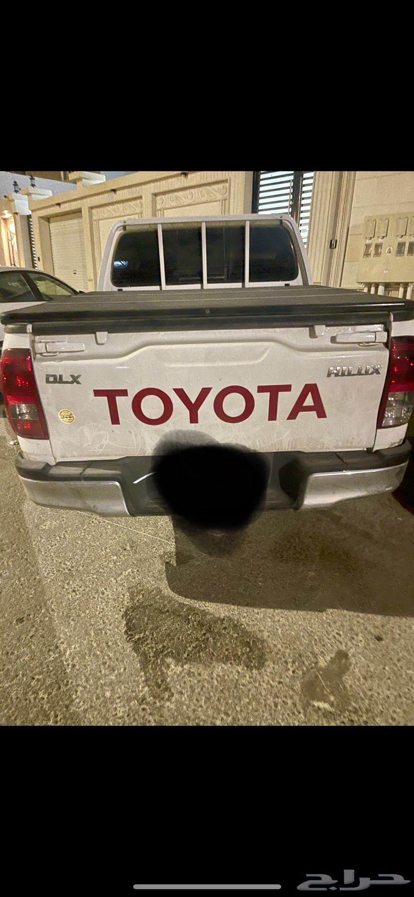 غطا حوض هايلكس فيبر شبه جديد ينصفط ثلاث بقفل64360666842883111