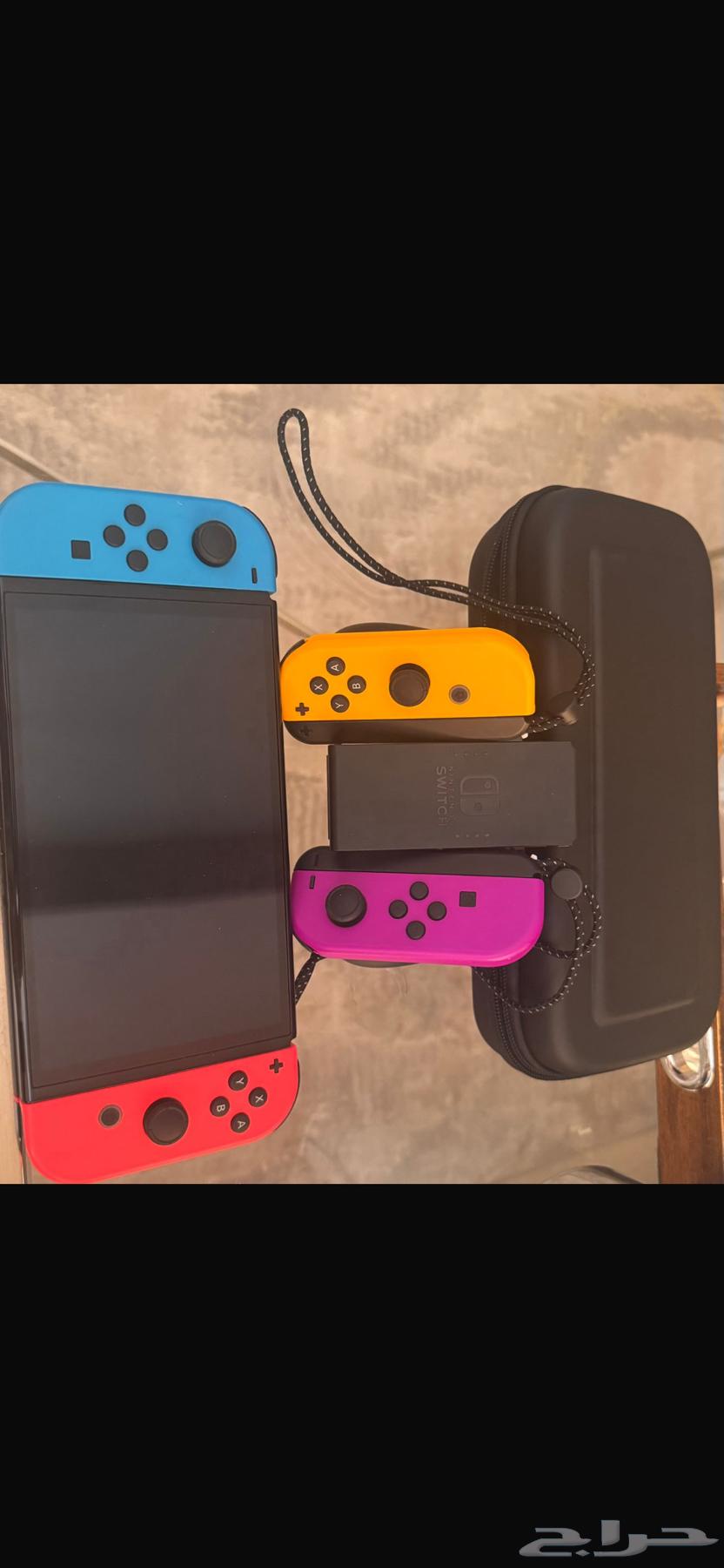 نتندو سويتش شنطه و يدين مو وحده للبيع اعلى سوم64349066920322110