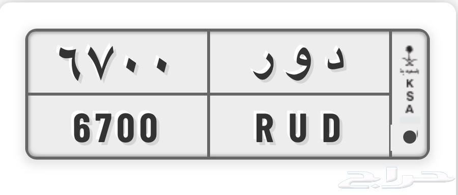 لوحه خصوصي دور 670064505107413635110