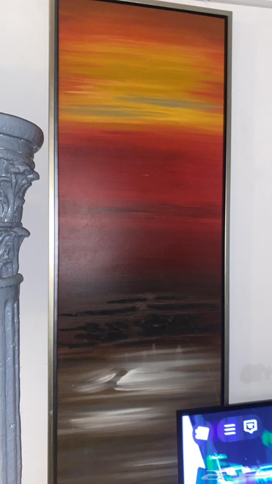 3 لوحات لغروب الشمس جميلة جدا وطويله64364610461827110