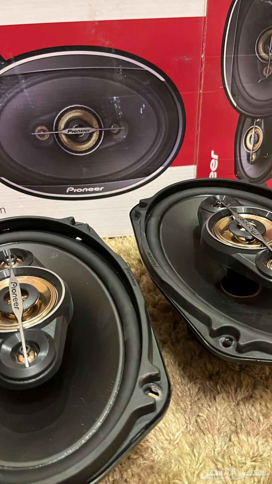 للبيع سماعتين بايونير 650 واط جدد64512734198403110