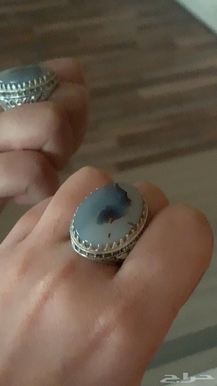 خاتم عقيق سماوي من بانكوك مضيء64371234654209112