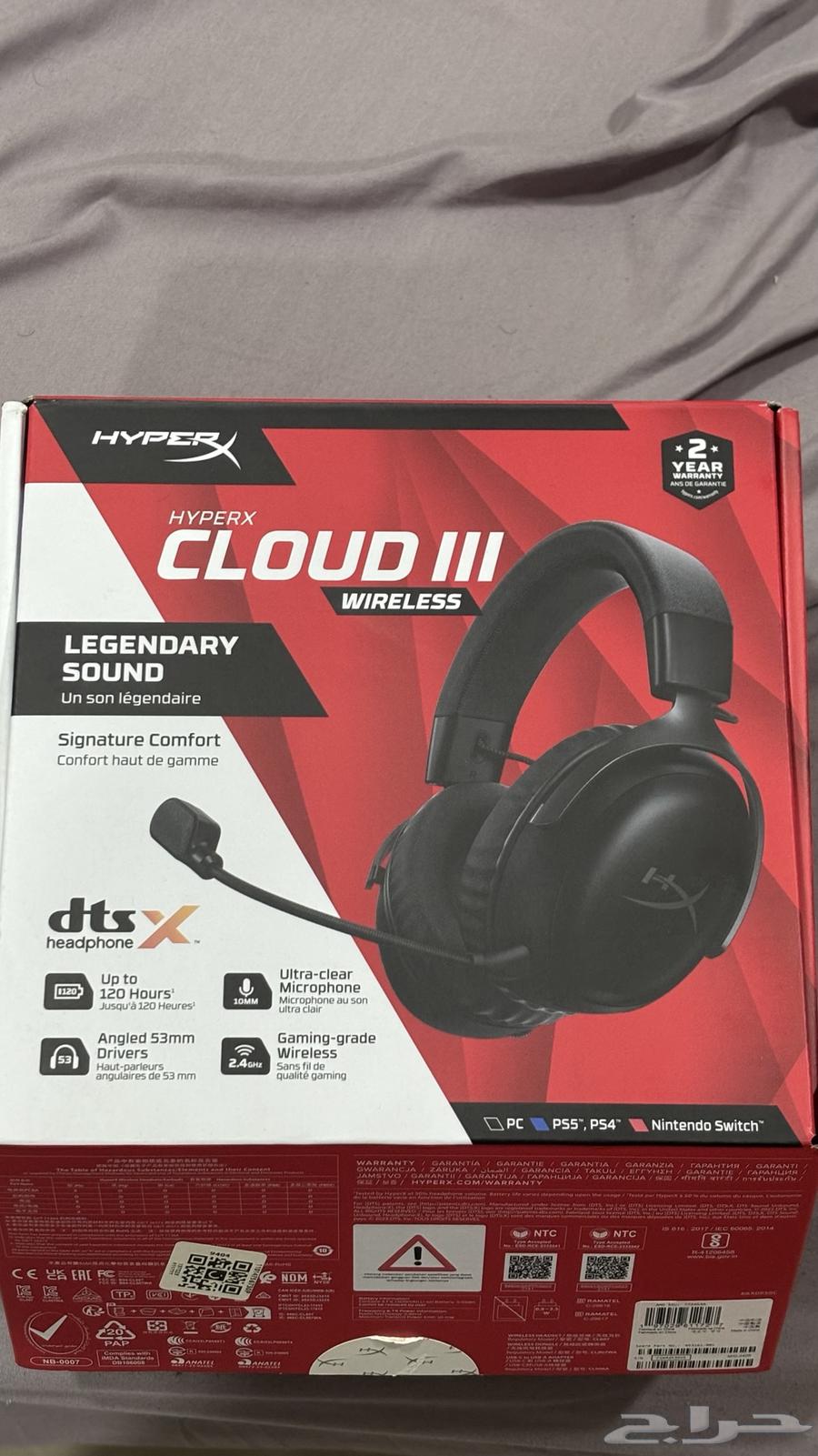 HyperX Cloud III Headset New Arrival64365528375427110