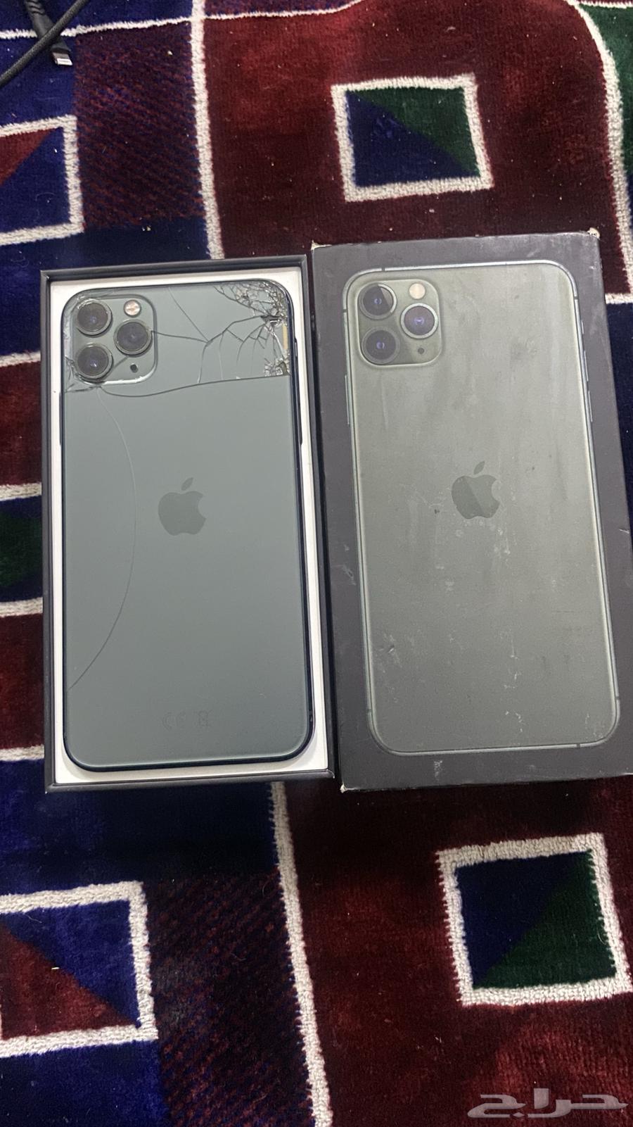 ايفون 11 برو ماكس البطريه 72 64 قيقا64376124830211111