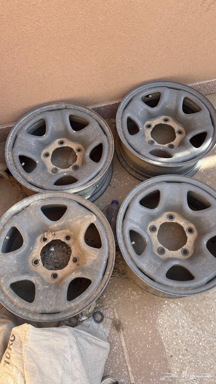 اربع كفرات ابو لبنه موديل وجنوط ديازل64513825118721112