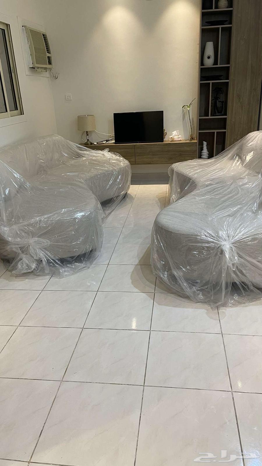 كنب مريح للبيع سبب البيع مقاس الكنب اكبر من حجم الصاله64366145299841110