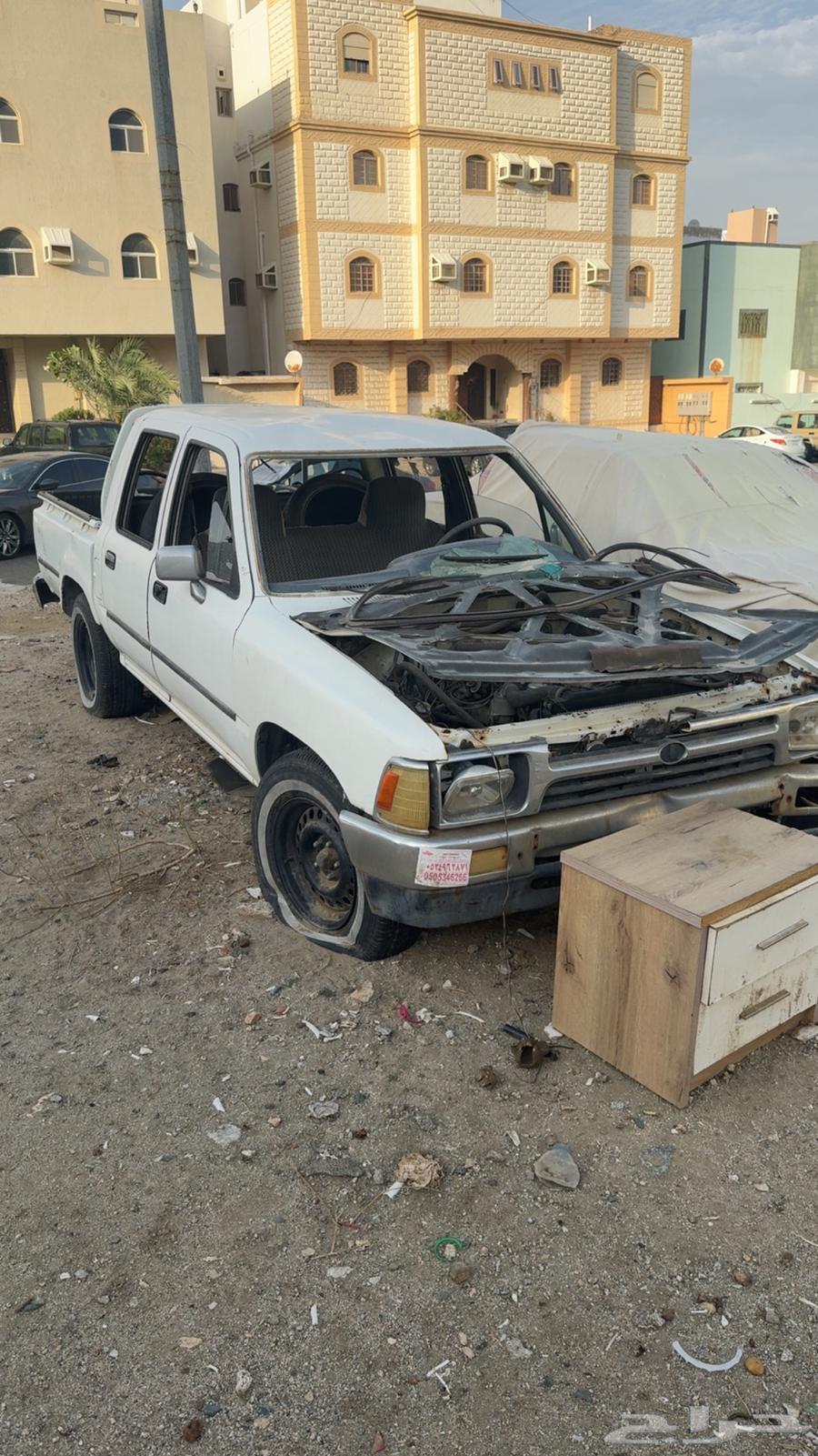 1994 Hilux double cab for sale, sold for parts, buyer responsible for deregistration64410961183107110