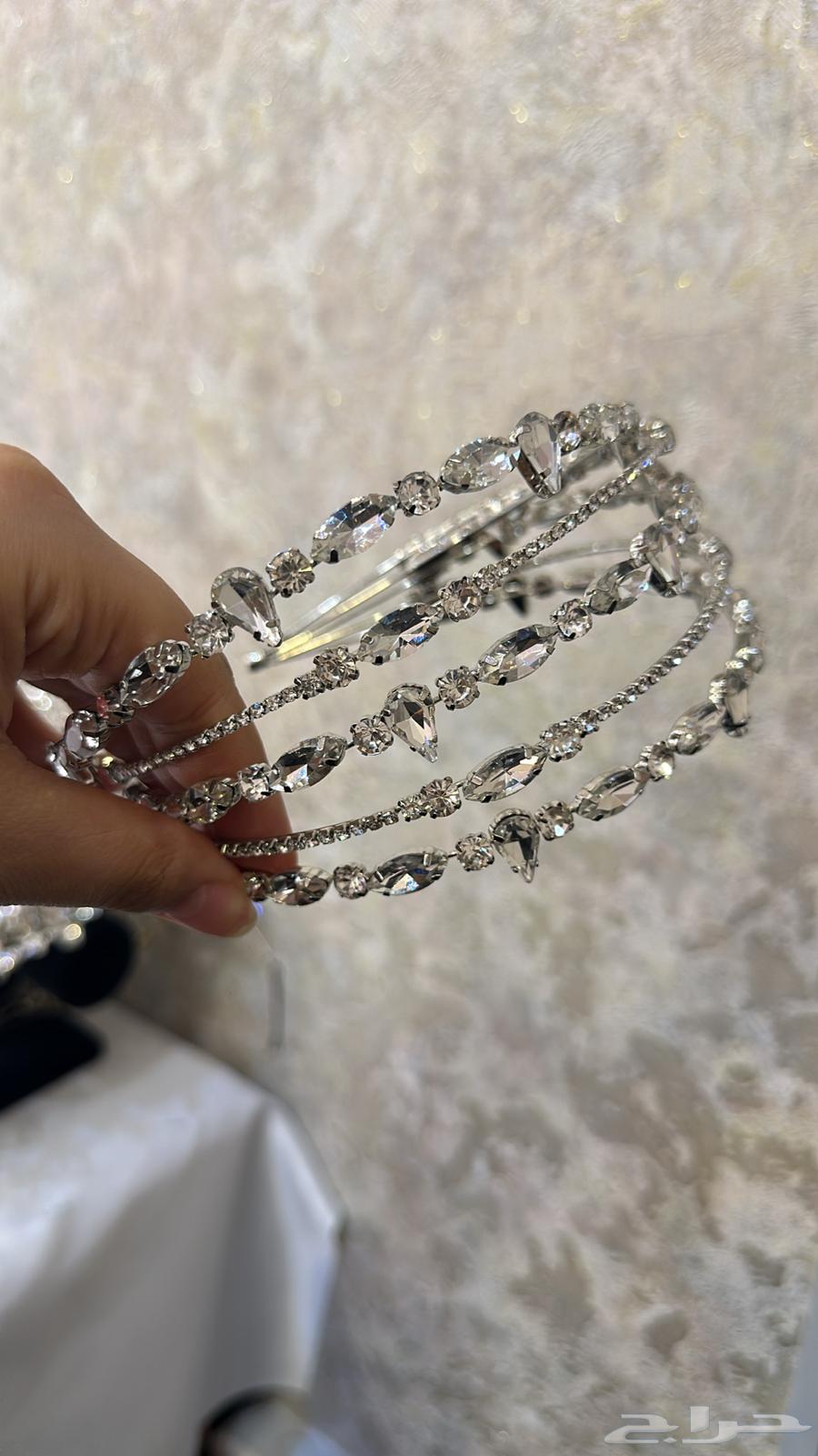 بيع اكسسوارات زفاف وأطقم اي قطعة 60 ريال جديده64370098080258111