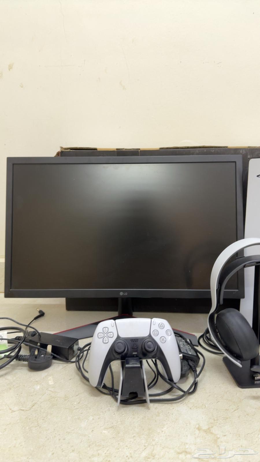 سوني 5 للبيع وشاشة قيمنق LG64370453501443111