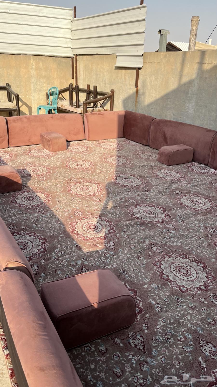 A new Arab majlis with a long 6-meter and 4-meter wide carpet64370597726465111