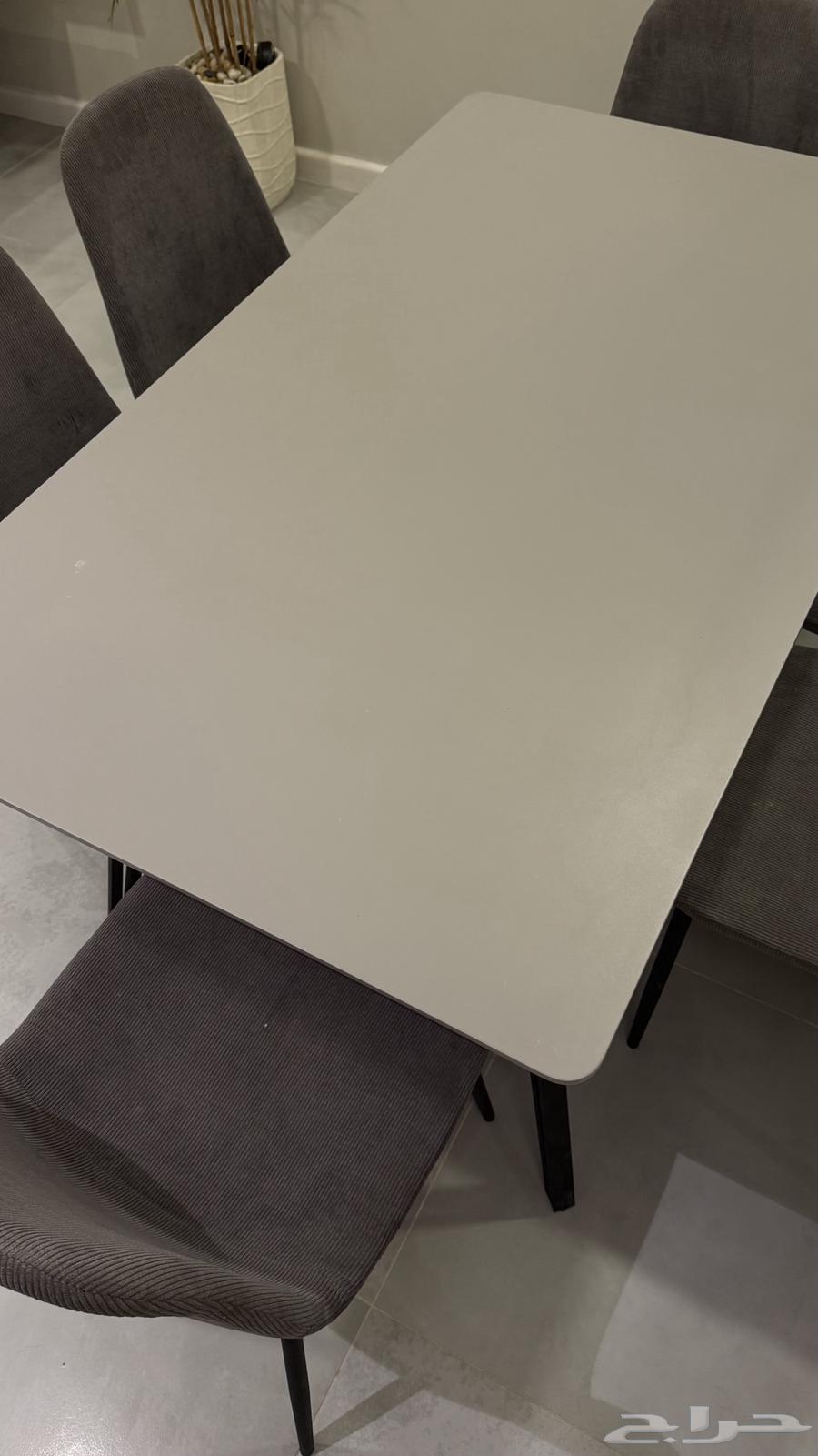 طاولة طعام 6 كراسي   جديده ونظيفه جدا استعمال قليل64363323713026113