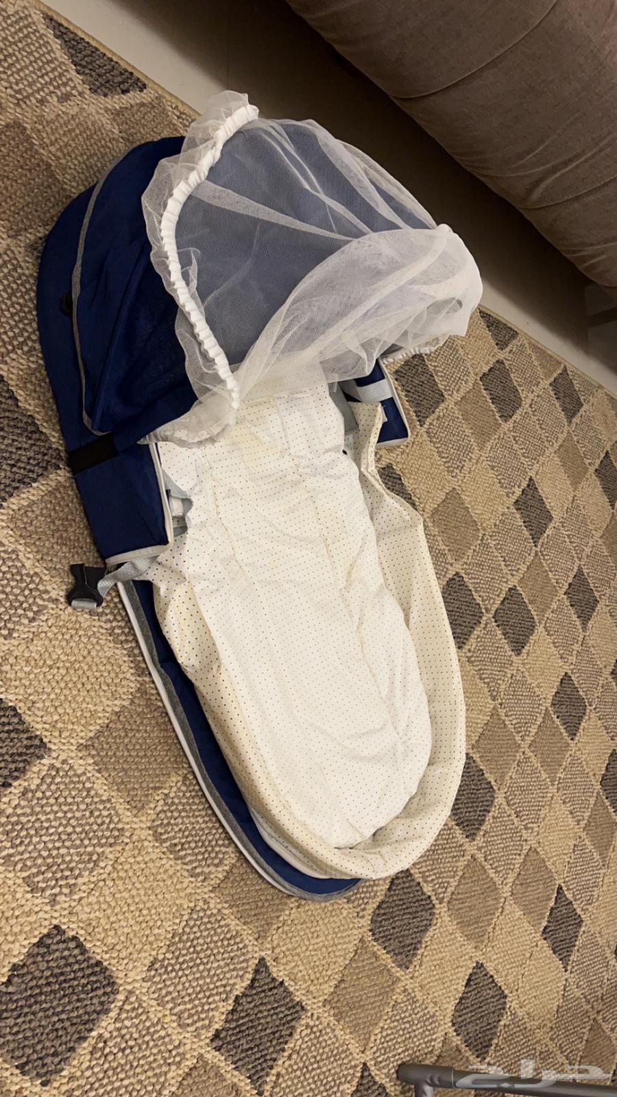 اغراض اطفال مواليد سرير وكارسيت حي قرطبه64364485310082112