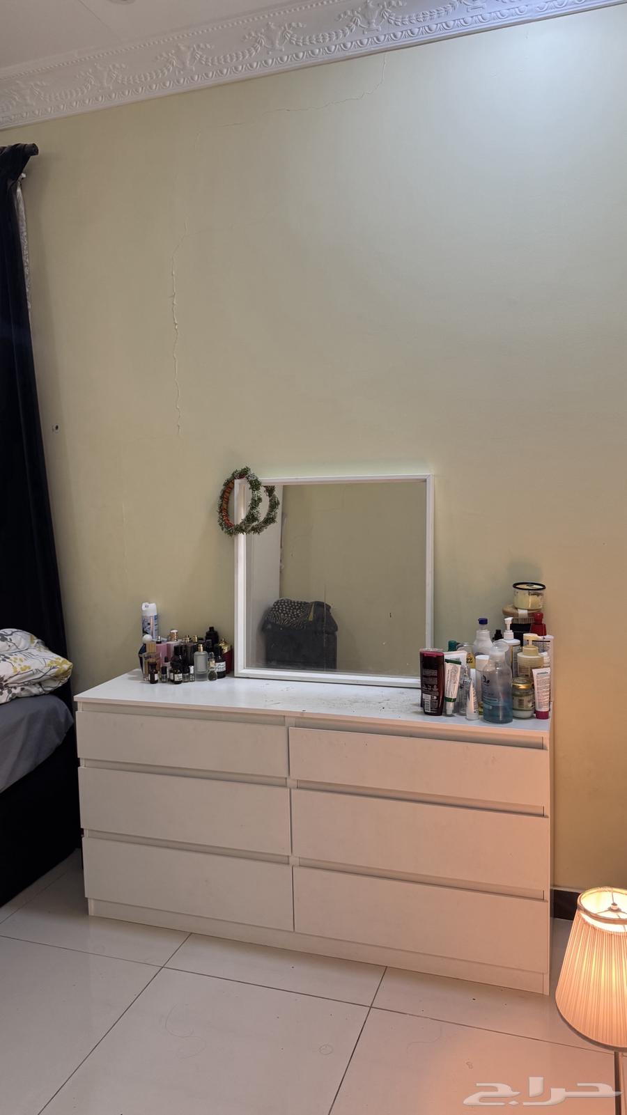 غرفة نوم نفر ونص للبيع على سوم64366659101058111