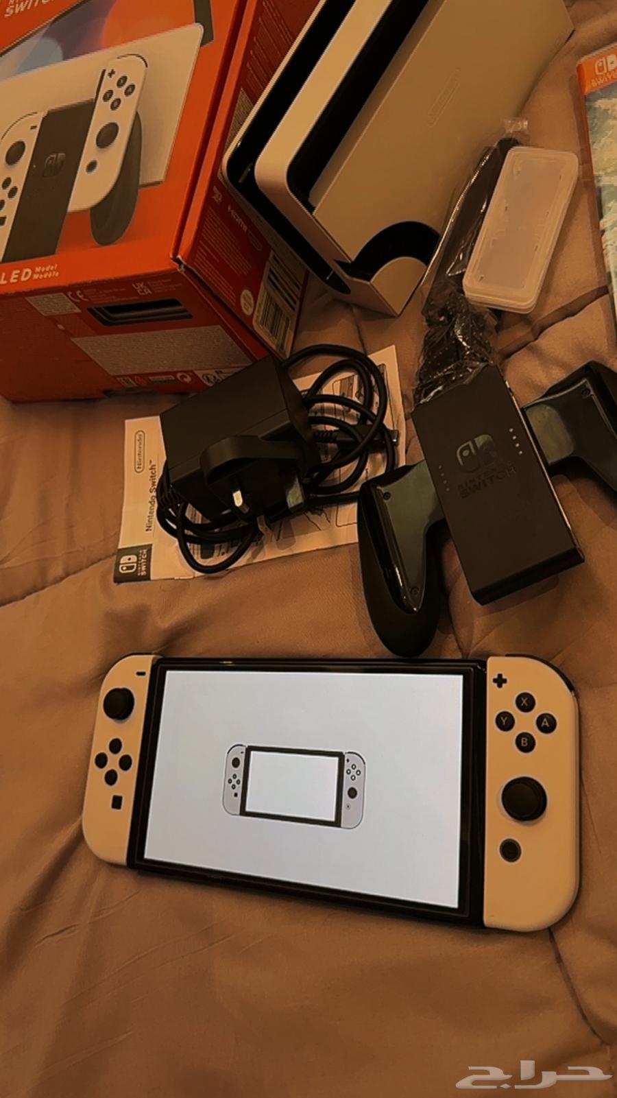 لعبة جهاز nintendo switch جديد لم يتم الاستخدام64363085892355112