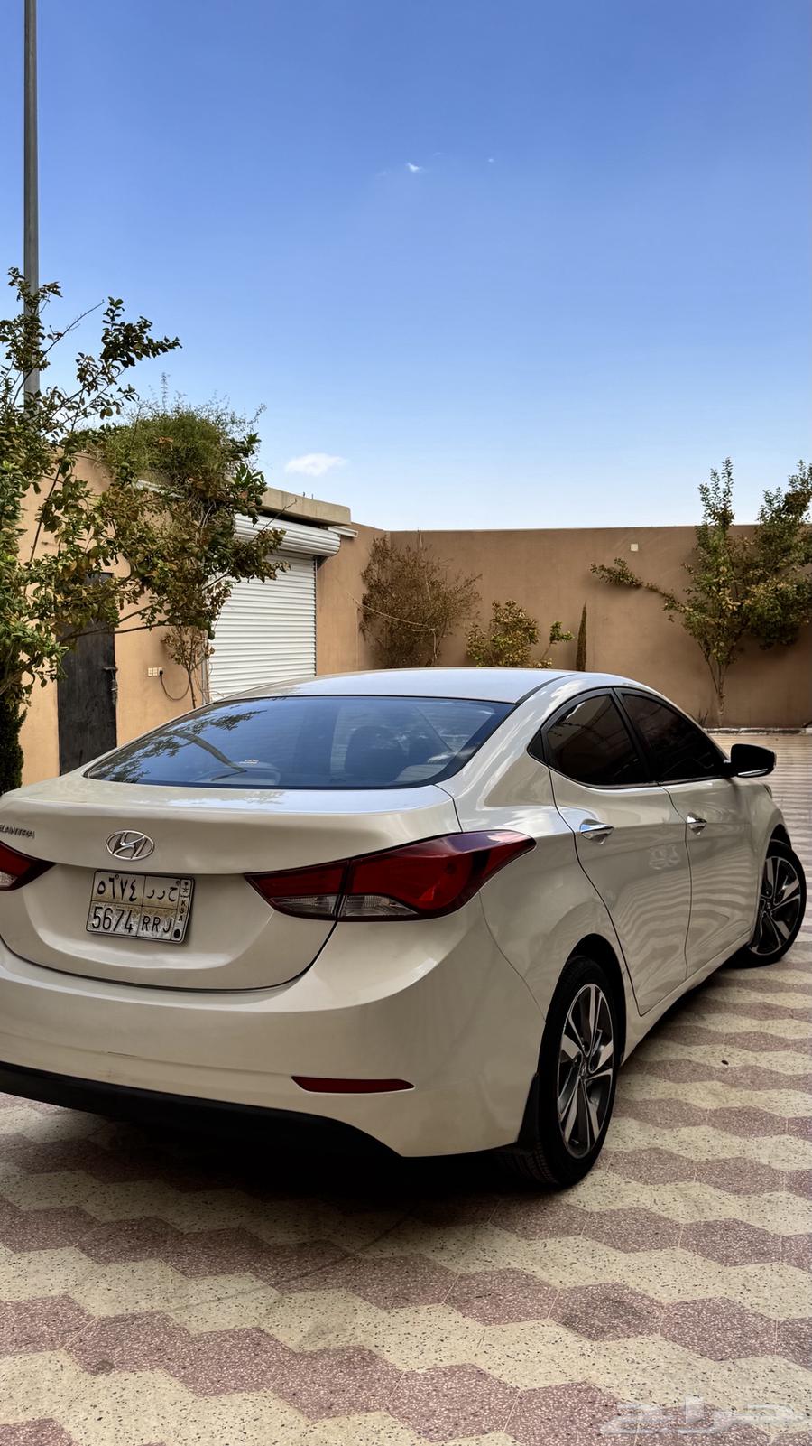 2014 Elantra 2015 Model Cream Color64512511149443113