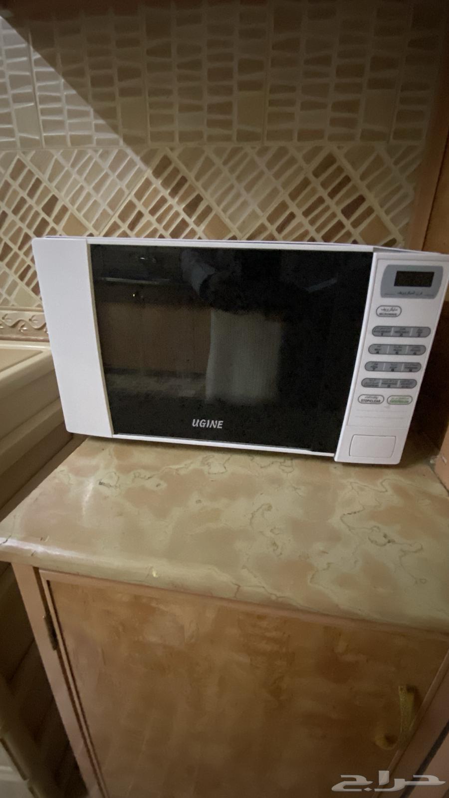 مطبخ مستعمل وفرن غاز وكهربائي ومايكرويف64375601773185113