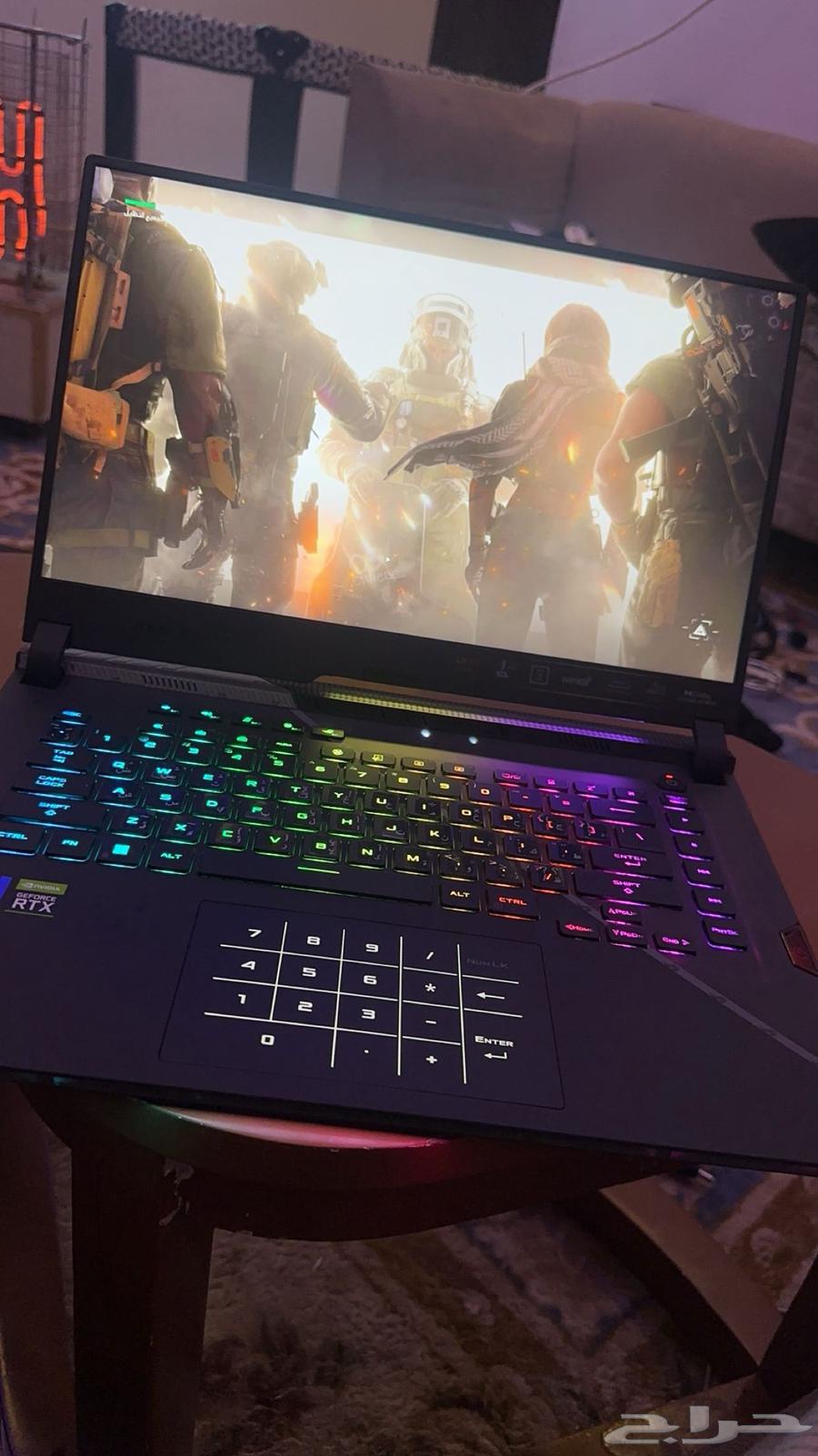 لابتوب قيمنق اسوس روج سكار64375917001474110