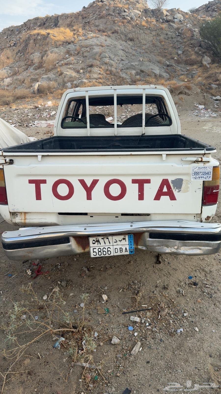 1994 Hilux double cab for sale, sold for parts, buyer responsible for deregistration64410961183107114