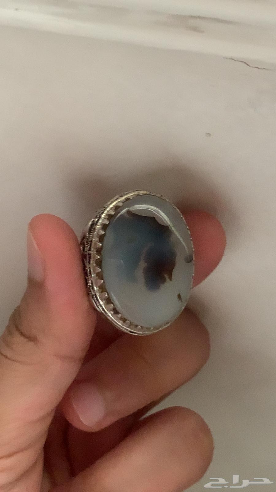 خاتم عقيق سماوي من بانكوك مضيء64371234654209111
