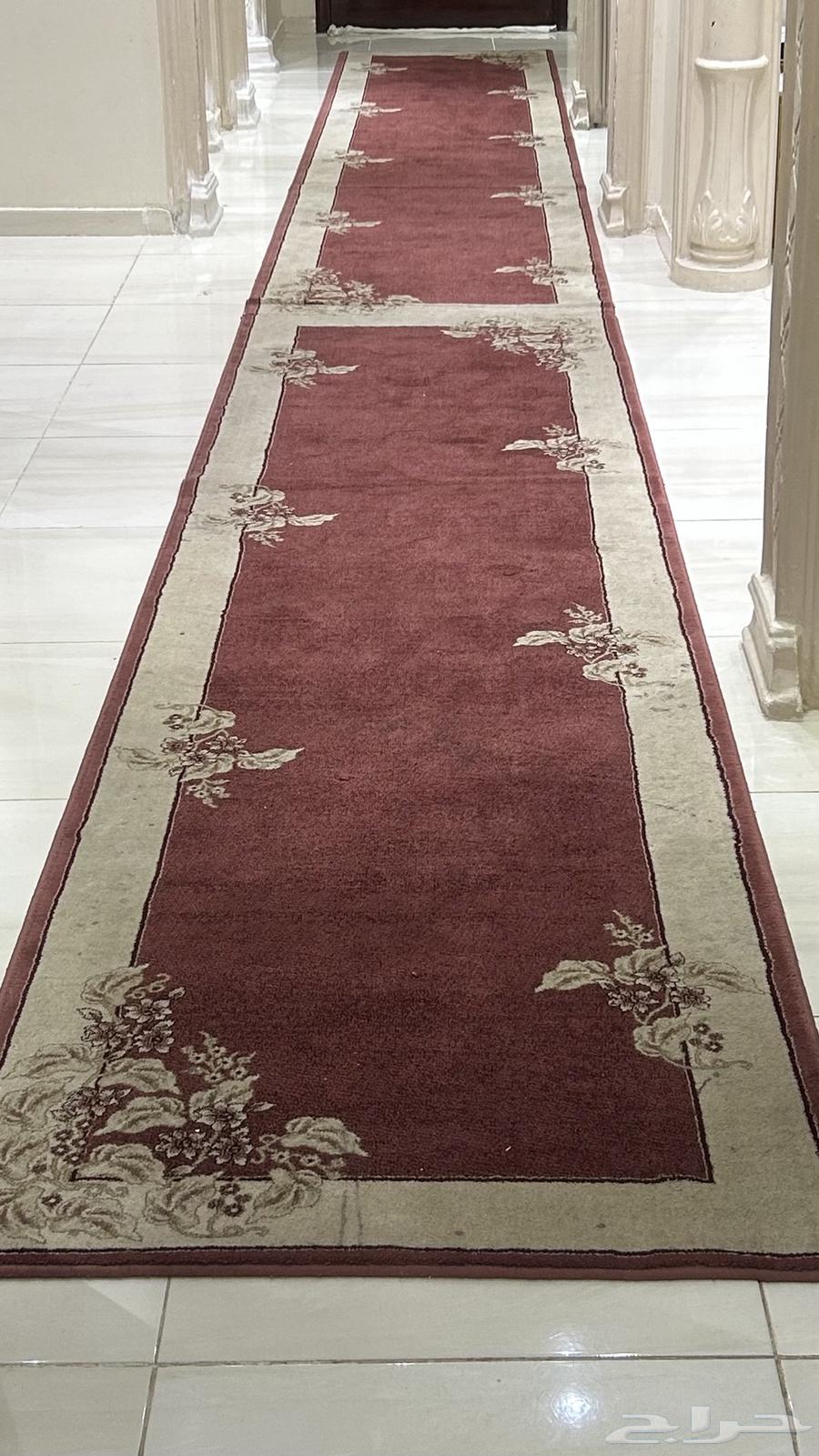 كنب 7 قطع وطاولات رخام ومده64365276663937111