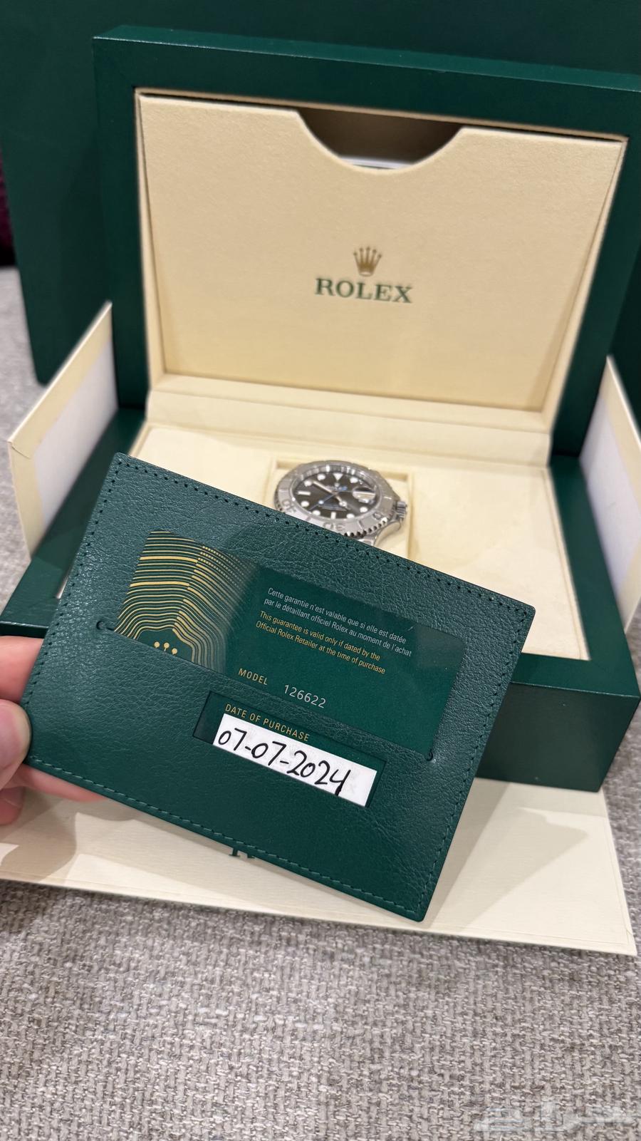 رولكس يخت ماستر اصليه64376645000066111