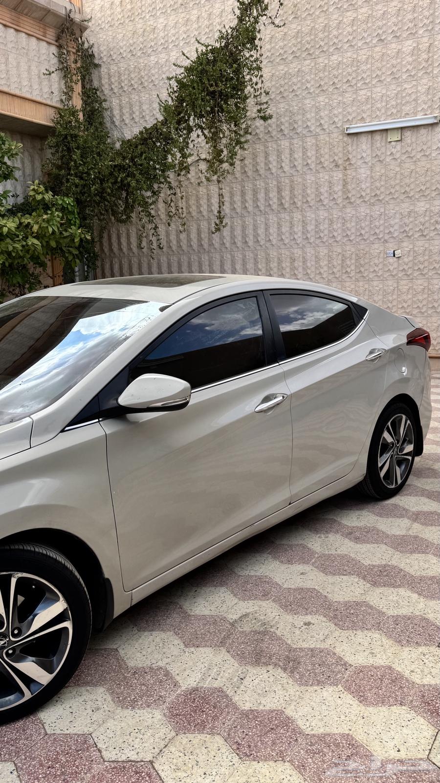 2014 Elantra 2015 Model Cream Color64512511149443111