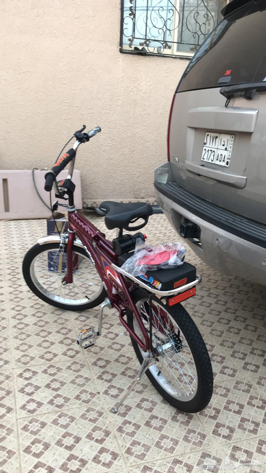 سيكل رامبو عنابي للبيع سليم64371365050755111