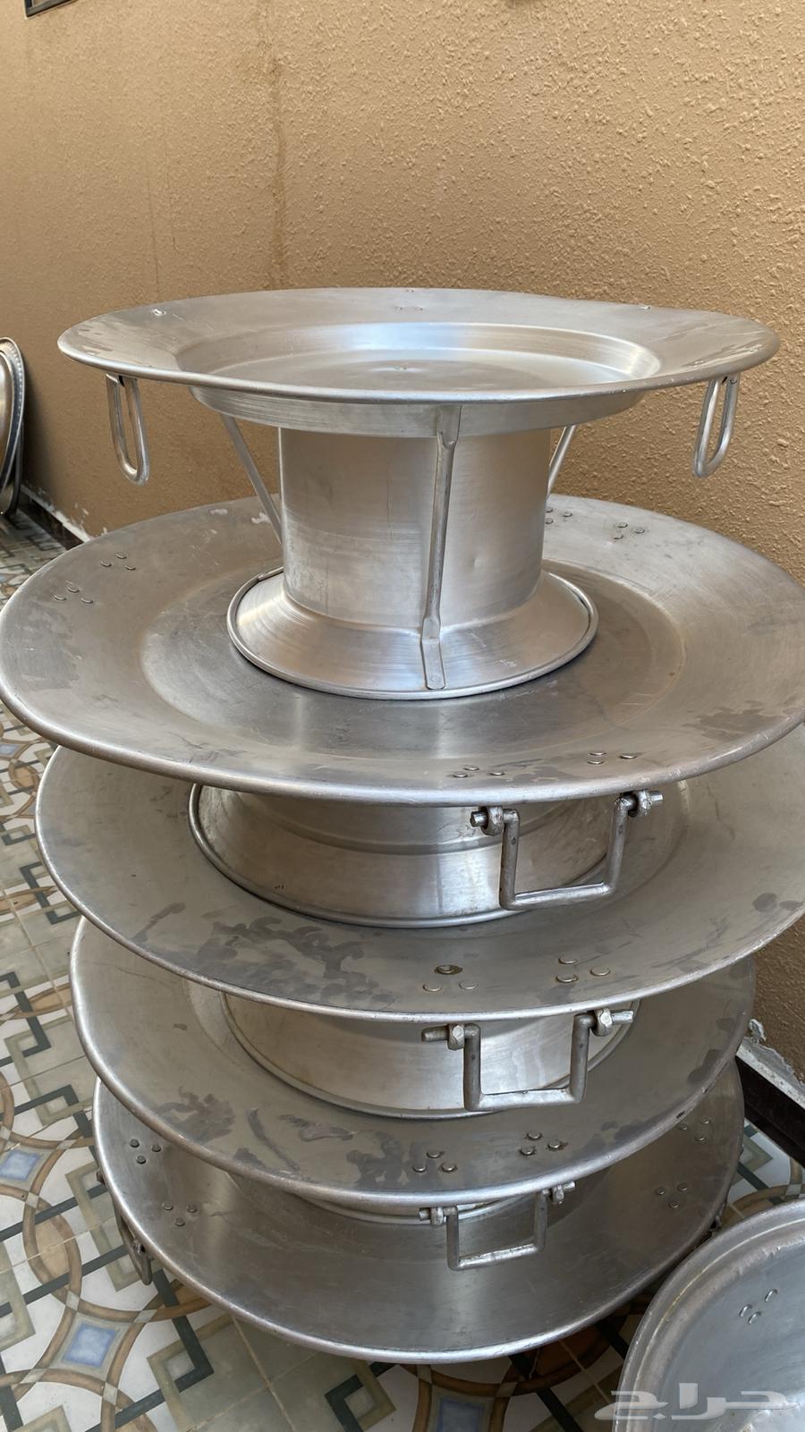 قدور و صواني ذبائح للبيع العدد 9 حد ب 150064368149262723111