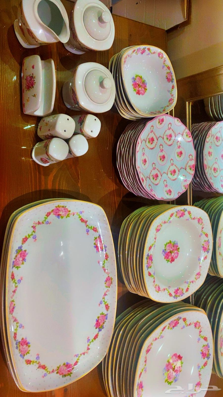 طقم خزف صيني فاخر64368325286531111