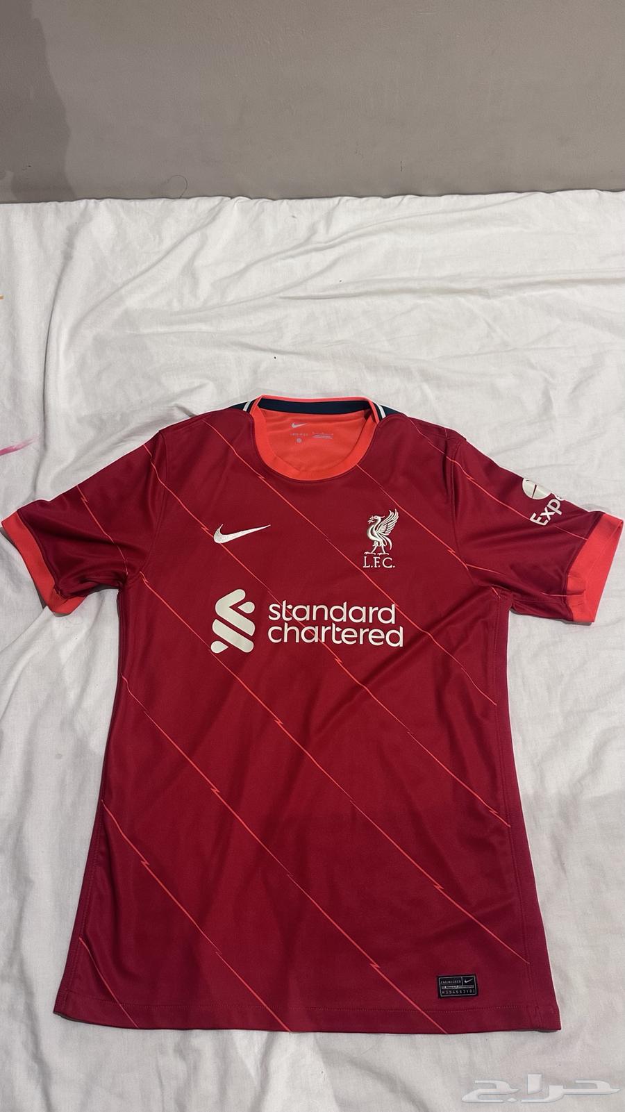 قميص ليفربول نايكي مقاسM اصلي نضيف جدا  شبه جديد64368586594049111