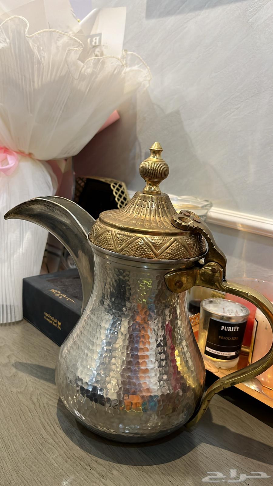 دلة نحاس 100  اصليه64363115436162110