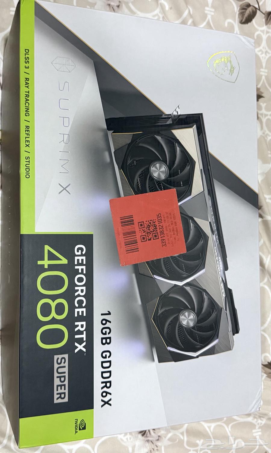 MSI Suprim X 4080 Super Card (Rare and Luxurious Version)64370583533442111