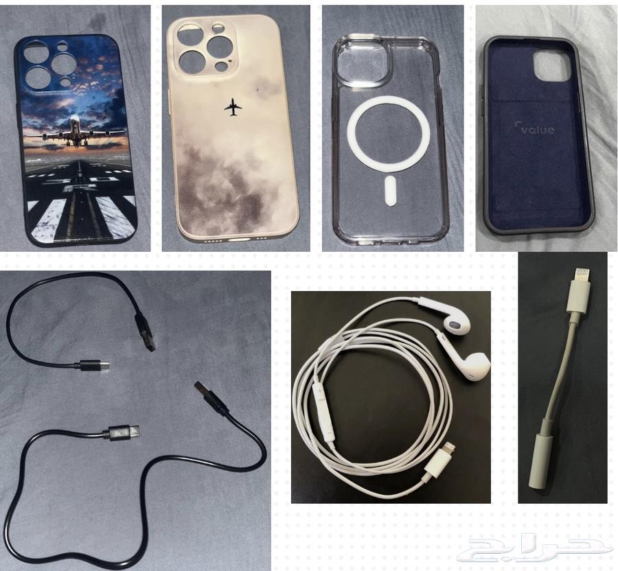 للبيع كفرات جوال وسماعة سلك ايفون وصلة ايفون وشاحن تايب سي64373890957187110