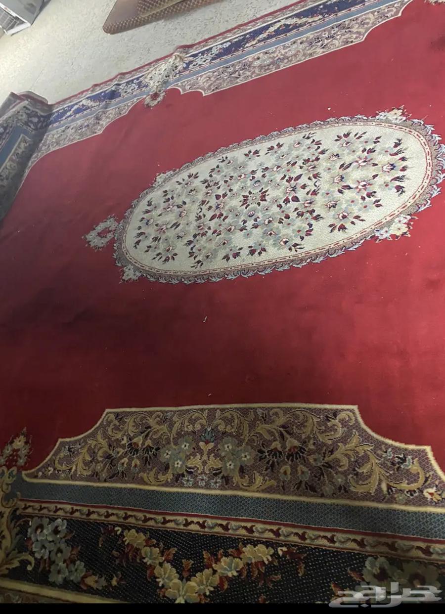 كنب لونلون رصاصي واخضر مستعمل بسيط64374934802945113