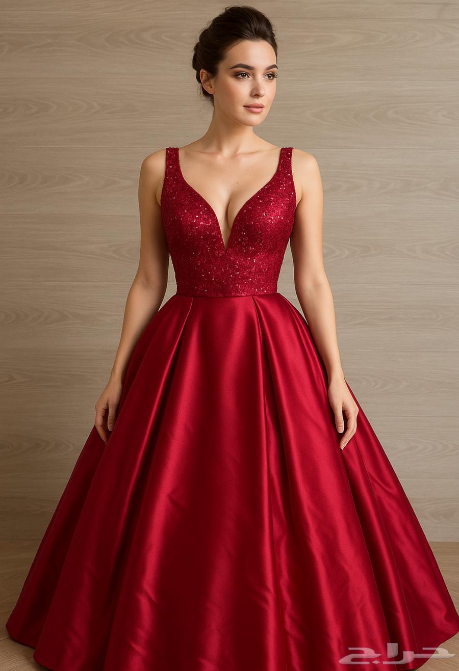 فستان لبسه واحده بس المقاس m s64366732118018110