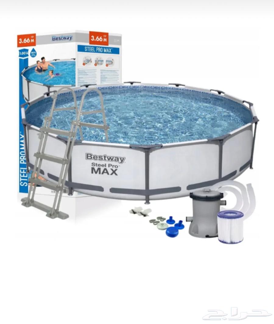 Bestway swimming pool with new filter64377019315971110