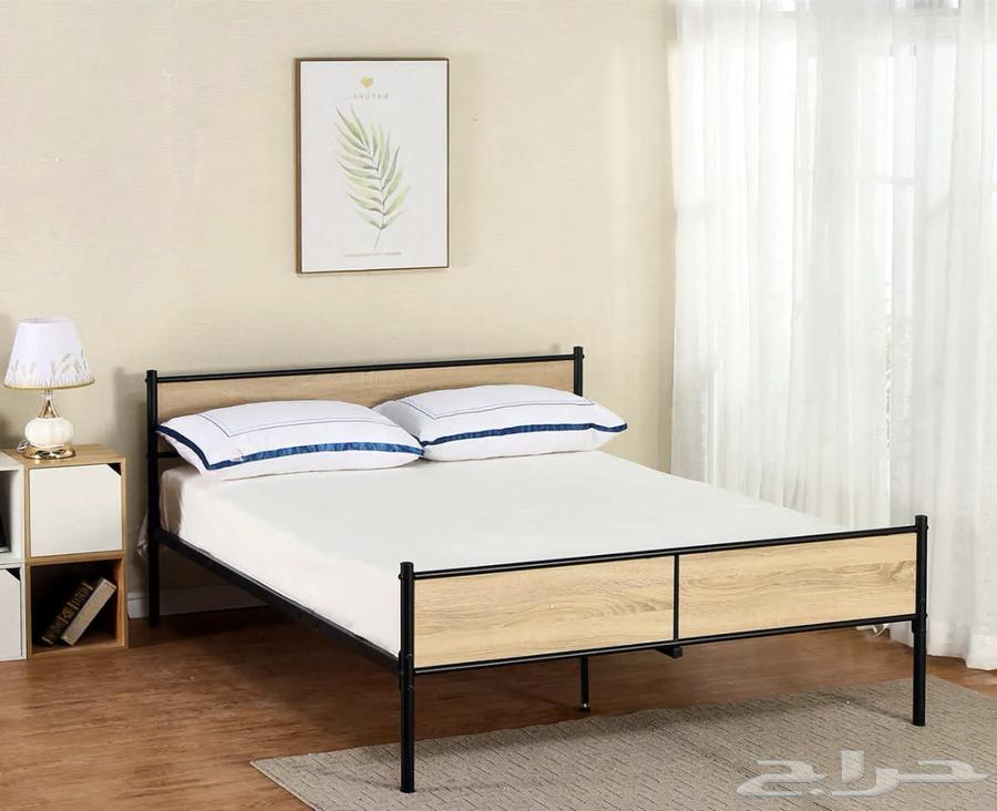 سرير خشب نفرين 200 200 جديد64365025822723111