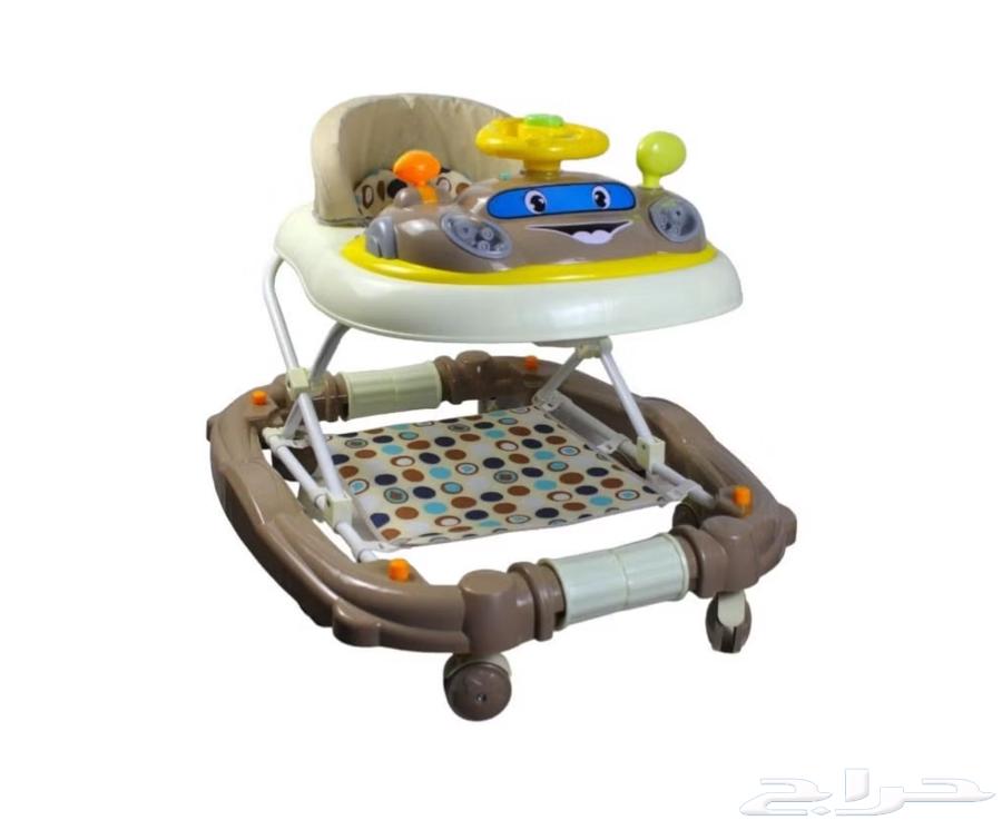 مقعد مبطن ناعم قابل للطي 2 في 1 مشاية أطفال هزازة64374451777153113