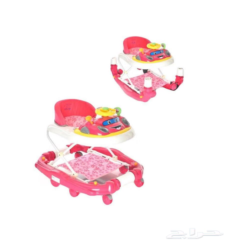 مقعد مبطن ناعم قابل للطي 2 في 1 مشاية أطفال هزازة64374451777153110