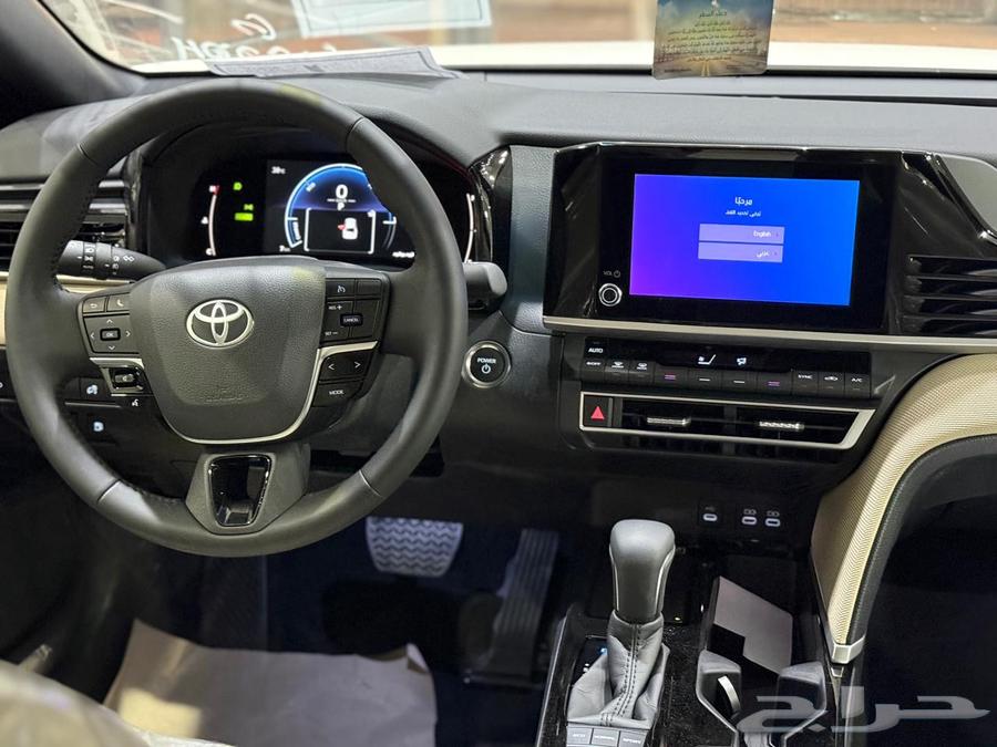 تويوتا كامري ( LE ) نص فل 2025 هايبرد ( 124 ) شامل بطاقه64510817201411114