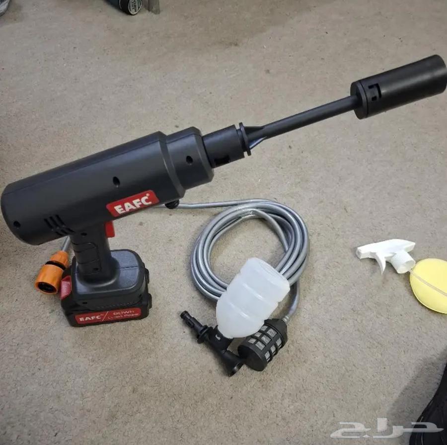 مضخة مويا تنظيف سيارات جديده مااستعملتهاا مااحتجتهاا64509743145986111