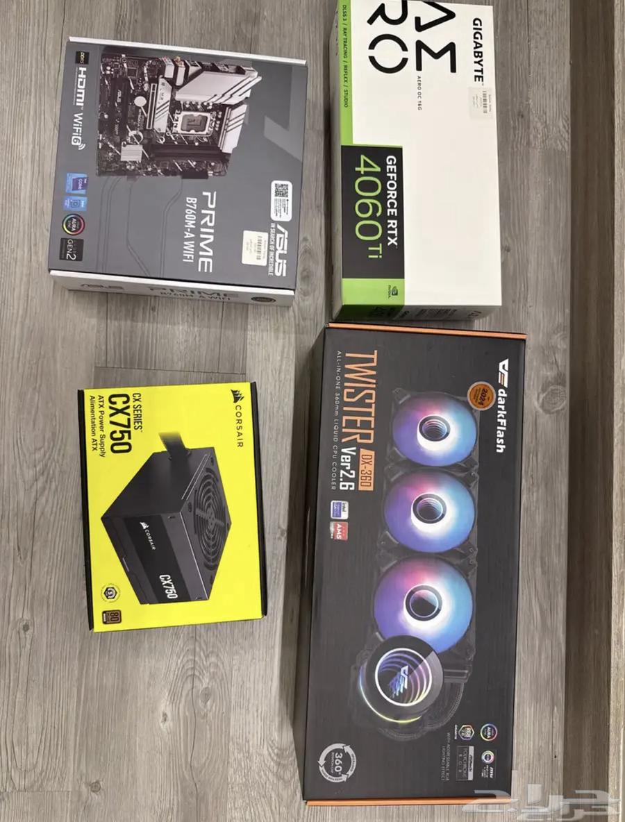 PC with RTX 4060 Ti and Intel i5 14400F with 180Hz monitor64147537087489114