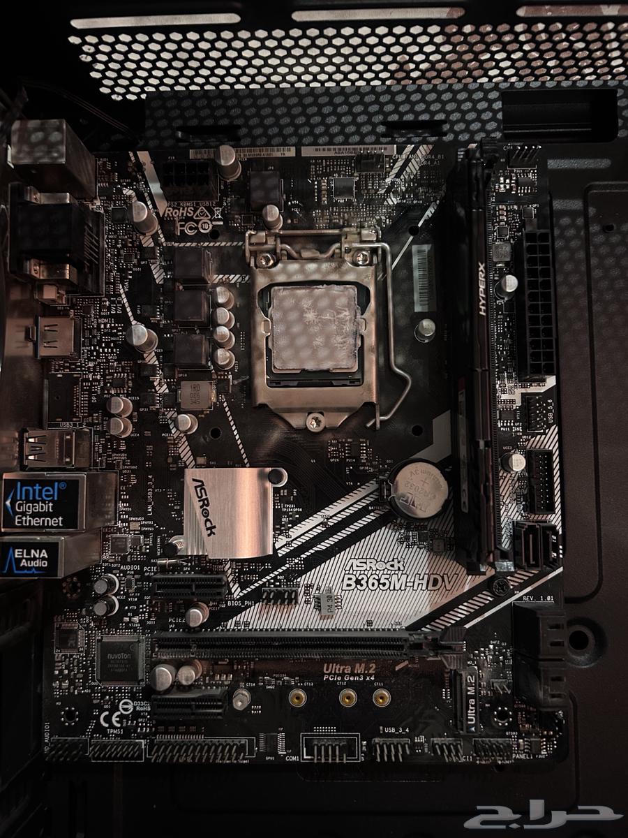 معالج i7-9700 مع مذربورد B365M-HDV   رامات 32 قيقا ddr464367959937154111